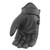 Milwaukee Leather MG7522 Men's Black Leather Waterproof Cruiser Motorcycle Hand Gloves W/Gel Padded Palm - Large