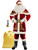 ACH Santa Suit for Men Santa Claus Costume Adult 12pcs Professional Deluxe Velvet Santa Outfit Christmas Holiday Party Cosplay Set L