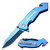 Blue Steel Customized Custom Insert Your Text On Handle, Auto Emergency Rescue Escape Tool - Seatbelt Cutter & Window Glass Breaker Hammer Color- Blue Blue Steel Customized Custom Insert Your Text On Handle, Auto Emergency Rescue Escape Tool - Seatbelt Cutter & Window Glass Breaker Hammer Color- Blue