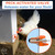 Lil'Clucker Horizontal Chicken Waterer Nipples, Pack of 15 Chicken Nipple Waterer with Drill Bits, Easy Install Automatic Chicken Waterer System, No Leak Chicken Water Feeder, Poultry Waterer - Orange