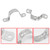 Mormchlots 32Pcs 32mm / 1-1/4" Stainless Steel U Bracket Pipe Clamp, Conduit Clamps, Rigid Pipe Strap, Two Hole Cable Strap, Heavy Duty Pipe Fasten Holder for Tube, Pipe, Wire Cord Mormchlots 32Pcs 32mm / 1-1/4" Stainless Steel U Bracket Pipe Clamp, Conduit Clamps, Rigid Pipe Strap, Two Hole Cable Strap, Heavy Duty Pipe Fasten Holder for Tube, Pipe, Wire Cord