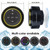 XLeader, Upgraded, Pro Shower Speaker, Certified IPX7 Waterproof Bluetooth Speaker, 8W Crystal Sound&Rich Bass, 12H Playtime, with Suction cup and Silicone Lanyard, Ideal Gifts - SoundAngel Mate(2Gen)