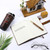 Pickmesh 3 Pcs Real Estate Agent Gifts Set Sales Estate Manager 17 oz Stainless Steel Tumbler Coffee Cup A5 Leather Journal with Ballpoint Pen Thank You Favor Closing Gift for Man(Brown)
