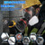 FANGNISN Upgraded Gas Masks - Gas Masks Survival Nuclear and Chemical with 40mm Activated Carbon Filter & 6001CN Filters, Full Face Gas Mask for Organic Vapor,Chemicals, Gases, Paint, Dust