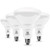 Energetic BR40 LED Light Bulbs,Indoor Flood Light,Dimmable,2700K Soft White,110W Equivalent,1600LM,E26 Base,Recessed Can Lights,High Lumen,Flicker Free,UL Listed,4 Pack