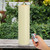 Warmhere 14" x 4" Large Outdoor Candles with Timer Waterproof, Remote Control Flickering Flameless Candles Battery Operated, Tall Fake LED Pillar Candle for Patio Porch Lantern, Ivory, 1 Pack