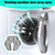2 Pcs Front Load Washer Door Prop Washing Machine Door Prop Open Dryer Dishwasher Laundry Door Holder Washer Door Stopper to Keep for Proper Ventilation & Drying Washer And Dryer Accessories