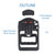 GRIPX Digital Hand Dynamometer Grip Strength Measurement Meter Auto Capturing Electronic Hand Grip Power 198Lbs / 90Kgs, Black