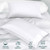 Royale Linens White Cotton Pillow Cases Queen Size Set of 12 - Bed Pillow Covers - 100% Cotton Pillowcases - Soft & Cooling - Envelope Closure - Hotel Quality Bulk Pillowcases 20" x 30"