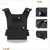 KUIEDIS Tactical Outdoors Vest,Lightweight Airsoft Vest,Adjustable Breathable Paintball Police BattleVest