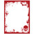 JarThenaAMCS 80 Sheets Halloween Stationery Paper Funny Bloody Border Bat Skull Skeleton Letterhead Holiday Decorative Writing Paper for Newsletter Invitation Card Office School Printing, 8.5 x 11 In