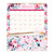 Orange Circle Studio Pockets Plus Wall Calendar 2026, Bella Flora, Large Monthly Planner, Hanging Organizer, Aesthetic for Home Office, Classroom, School, Family Calendar, Easy Planning & Organizing