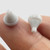 Voolan Universal Shower Replacement Nozzles - Soft Silicone Self-Cleaning Nozzles for 0.16-Inch Diameter Stainless Steel Showers (50 Pack)