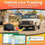 Real-Time Mini GPS Tracker for Vehicles - Weatherproof Magnetic Tracking Device - No Monthly Fee - Android Compatible - Best Hidden Car Tracker for Global Coverage - Works with Google Find My Device