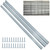 LAJIAOZ Heavy Duty Garage Door Reinforcement Struts - Ultimate Hurricane, Storm, Snow, and Wind Protection, Garage Door Braces, Reinforcement Kit, DIY & Professional Installation(8FT Garge Door Strut)