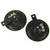JDMSPEED New Lime Green Super Loud Two Electric Blast Tone Horn Motorcycle Chopper 12V