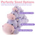meowtastic Hippo Weighted Stuffed Animals - 12 Inch 1.0 Pounds Weighted Plush Hippo Stuffed Animals - Small Toys Pillow - Cute Plush Toys Gifts for Kids & Adults (12" 1.0 lbs)