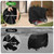 Mobility Scooter Cover,Waterproof Wheelchair Cover for Storage,Mobility Scooter Accessories for All-Weather Outdoor Protection Dust Covers - 55"x 26" x 36" (L x W x H)