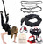PRIOR FITNESS Bungee Fitness Set, Professional 4D Flying Exercise Bungee Kit with Rigging Hardware Heavy Duty Bungee Dance Rope Sturdy Antigravity Bungee Workout Equipment for Home Gym Studio L