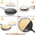 Moss & Stone Electric Crepe Maker 8 Inch, Portable Crepe Maker & Hot Plate Cooktop On/Off Switch, Nonstick Coating, Automatic Temperature Control, Easy To Use For Pancakes, Blintz, Chapati