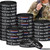 Zubebe 50 Pcs Veterans Day Silicone Bracelets 22 a Day Support Our Veterans Bracelet Bulk Military Wristband Gifts for Men Women 7.95 x 0.47 Inch