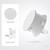 Night Lights Plug into Wall [2 Pack], White Night Light Dusk to Dawn Sensor Nightlight, Brightness Adjustable 3000K Soft White, Dimmable Plug in Night Light for Bedroom, Hallway, Stairs, Kitchen