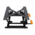 Car Seats Height Adjuster 70~123mm Lifting Height Universal Fit Steel Seat Lifting Base for Car