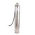 ZYIY 3.5 Inch Tube Stainless Steel Deep Well Pump 1HP Submersible Screw Well Pump 220-240V/60Hz Well Water Pump Max.Head 100m/328ft Flow 8GPM 90mm Well Pump for Home and Industrial Garden Agricultural