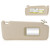 Right Passenger Side Sun Visor for 2010-2023 Toyota 4Runner Beige Sunvisor Replace 74310-35B00-E1, Stretchable Design