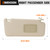 Right Passenger Side Sun Visor for 2010-2023 Toyota 4Runner Beige Sunvisor Replace 74310-35B00-E1, Stretchable Design