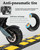 Felixstory 10x3 Off-road Solid Tire, 255x80(80/65-6) Tubeless Scooter Snow Tire Fit for Varla Eagle One/Kaabo Wolf Warrior/Apollo ghost/Yume y10/Zero 10x/Nanrobot D4 D6/ Kugoo Kirim Electric Scooter