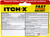 Itch-X Itch-X Anti-Itch Gel With Aloe Vera, Aloe Vera 1.25 oz (Pack of 2)