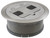 TRADESELECT RF406ALU Floor Box Cover with 15A 125V Outlet Included, Aluminum TRADESELECT RF406ALU Floor Box Cover with 15A 125V Outlet Included, Aluminum