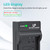 LP EN-EL25 EN-EL25A Battery Charger Compatible with Nikon Z30 Z50 ZFC Camera Batteries, MH-32 AC Charger Fast Charging