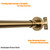 Artiwell Heavy Duty Shower Rod, Adjustable Shower Curtain Rod, Expandable 47-84 Inch, Permanent Mount Shower Rod, Never Rust Stainless Steel for Window Curtain and Closet, Champagne Bronze Artiwell Heavy Duty Shower Rod, Adjustable Shower Curtain Rod, Expandable 47-84 Inch, Permanent Mount Shower Rod, Never Rust Stainless Steel for Window Curtain and Closet, Champagne Bronze