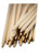 Perfect Stix Wooden Corn Dog Sticks. 12 x 3/16 Semi-Pointed Corn Dog Sticks. Wooden Skewers Pack of 100 Count.