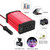 ALLWEI 300W Car Power Inverter DC 12V to 110V AC Power inverters for Vehicles Converter with 4.8A Dual USB AC Car Charger Adapter (Red), SGR-NX3011SK-6