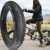 20" E-Bike Fat Tires 20 x 4.0 Folding Bead Tire for Electric Bicycles or with AV32mm Tubes Compatible Wide Mountain Snow Bike Tire (1 Tire No Tube)