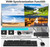 4K HDMI Multiviewer 4X1 with KVM PIP,4HDMI/4PC in 1 Out Seamless Switch 1 2 3 4 Screen Supports 4K30Hz Input and 4K60Hz ouput KVM(Keyboard&Mouse Control Computer) IR RS232 8Modes 1×1 2×1 3×1 4×1 etc
