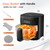 Vexon 4.5L Glass Air Fryer ,Clear Viewing Window ,Easy-to-Clean Basket ,Multiple Cooking Modes ,User-Friendly Digital Controls (Black) Vexon 4.5L Glass Air Fryer ,Clear Viewing Window ,Easy-to-Clean Basket ,Multiple Cooking Modes ,User-Friendly Digital Controls (Black)