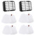 2 HEPA + 4 Foam & Felt Filters Compatible with Shark Navigator Lift-Away Deluex NV350,NV356Q,NV357,NV358,NV360,NV360K,NV361BK,NV361PR,NV370, Compare to Part # XFF350 & XHF350