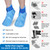 ComfiTECH Foot Ice Pack Wrap for Feet, Cooling Boot for Ankle, Cold Heel Pad for Plantar, Medium