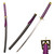 COSWOR 40.9" Japanese Anime Kuchiki Byakuya's Senbonzakura Samurai Sword Katana for Cosplay, Collection