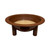 Kavafied Tanoa - Traditional Kava Bowl, 1.5 Gallons, Food Safe PP, 15"x15"x5.5" (Vesi Wood Brown)