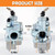TTR125 Carburetor Kit for Yamaha TTR125 TTR125E TTR125L TTR125LE 2000-2007