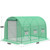 12×7×7 FT Greenhouses for Outdoors Heavy Duty, Large Walk in Green Houses for Outside with 6 Ventilated Mesh Windows & Roll-up Door & Reinforced Frame
