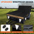 7 x 14 Windproof Utility Trailer Cover, 600D Waterproof Heavy Duty Cover with Rear Landscape/Tailgate Ramp with Windproof Ropes Fits 7 x 14 FT Trailers