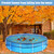 18 Feet Round Leaf Net Cover for Above Ground Pool, Mesh Cover with 12 Pcs Large Metal Clips，Pool Safety Net Fits 18FT Above Ground Pools, Keeps Leaves Out of Your Pool