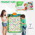 Educational Interactive Alphabet & Numbers kid Learning Poster Talking ABCs & 123s Music Poster