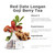 NESTLADY Red Date Longan Goji Berry Tea - Herbal & Flower Blend, Healthy Nourishing Tea Bags 15 Bags (120g, 8g/Bag)